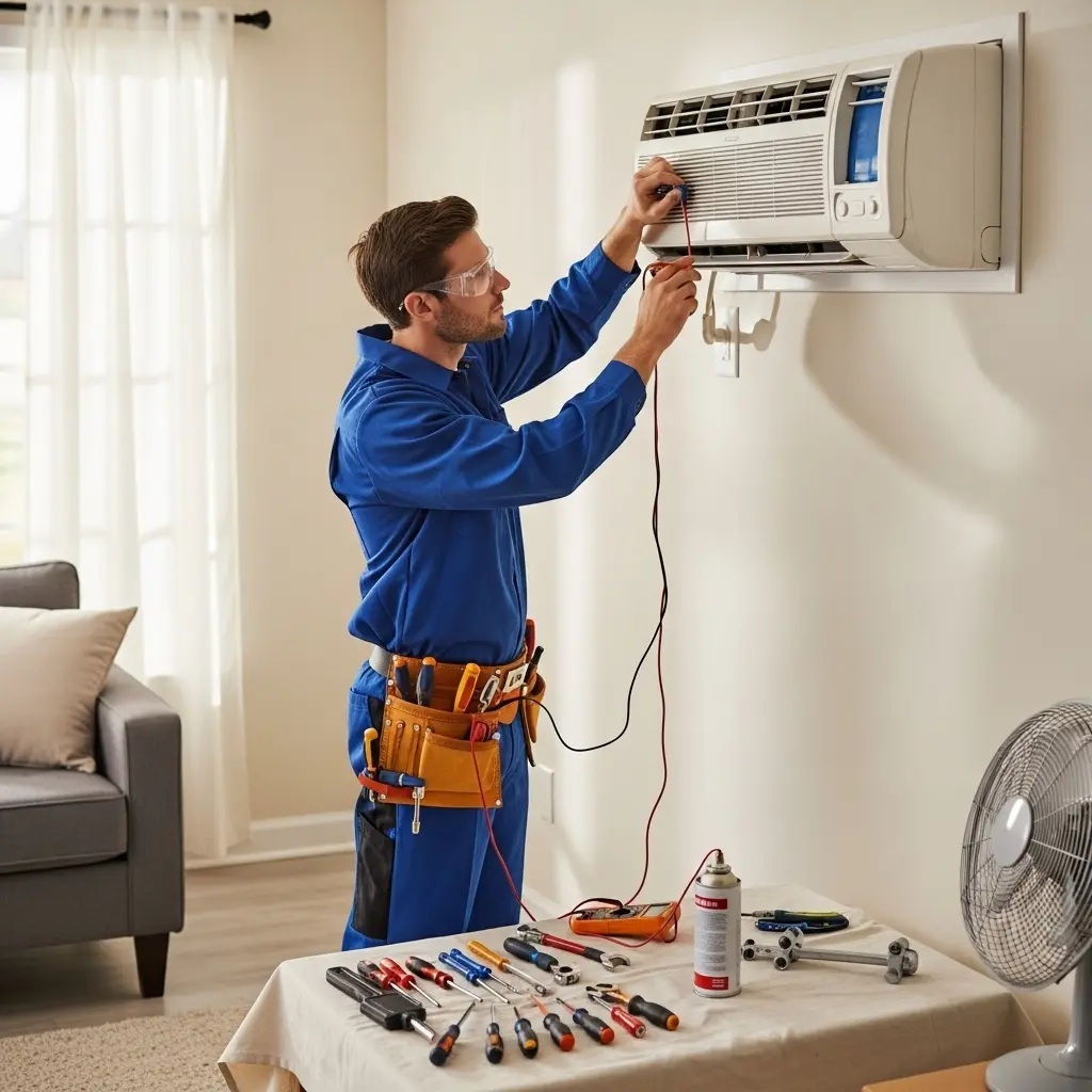 Yenimahalle Çetintaş Çetintaş klima gaz dolumu ve bakım – Enerji verimliliği artırıldı. - Teknik servis örneği